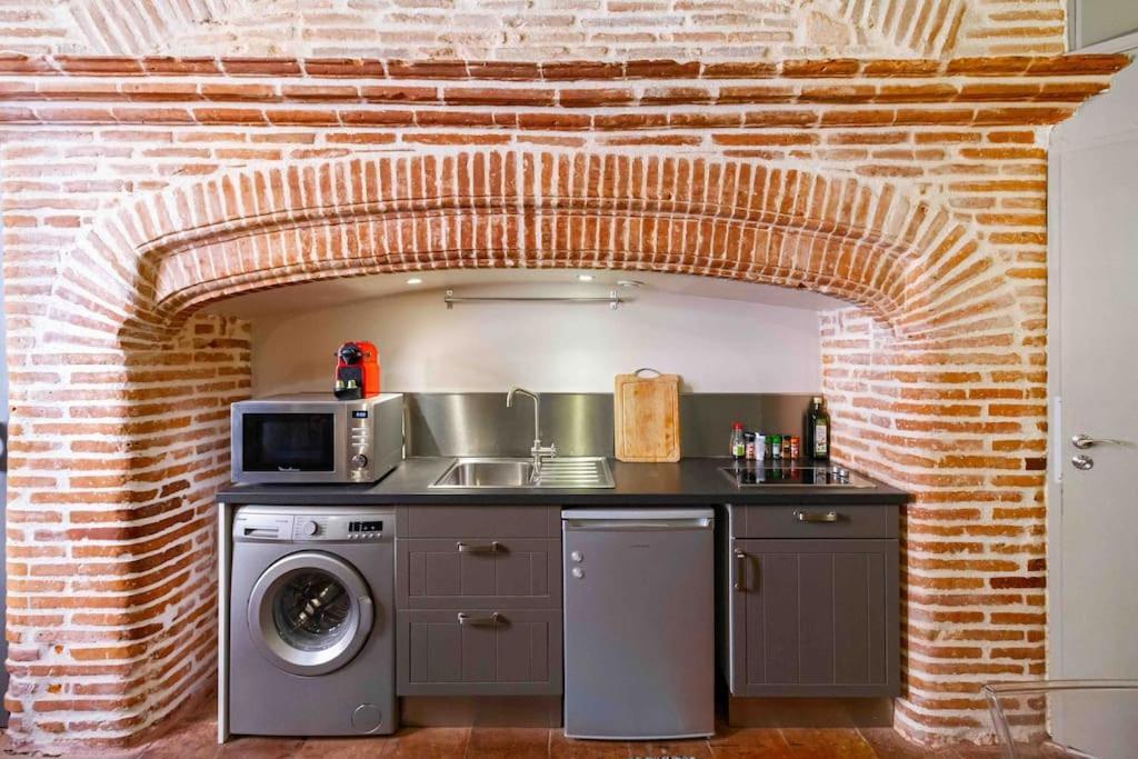 Apartament Duplex Climatise Dans Un Monument Historique Tuluza Zewnętrze zdjęcie
