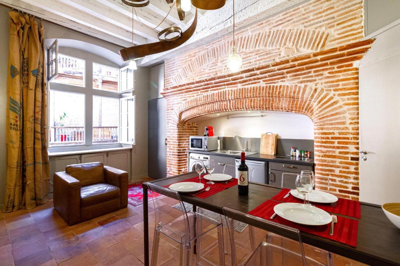 Apartament Duplex Climatise Dans Un Monument Historique Tuluza Zewnętrze zdjęcie
